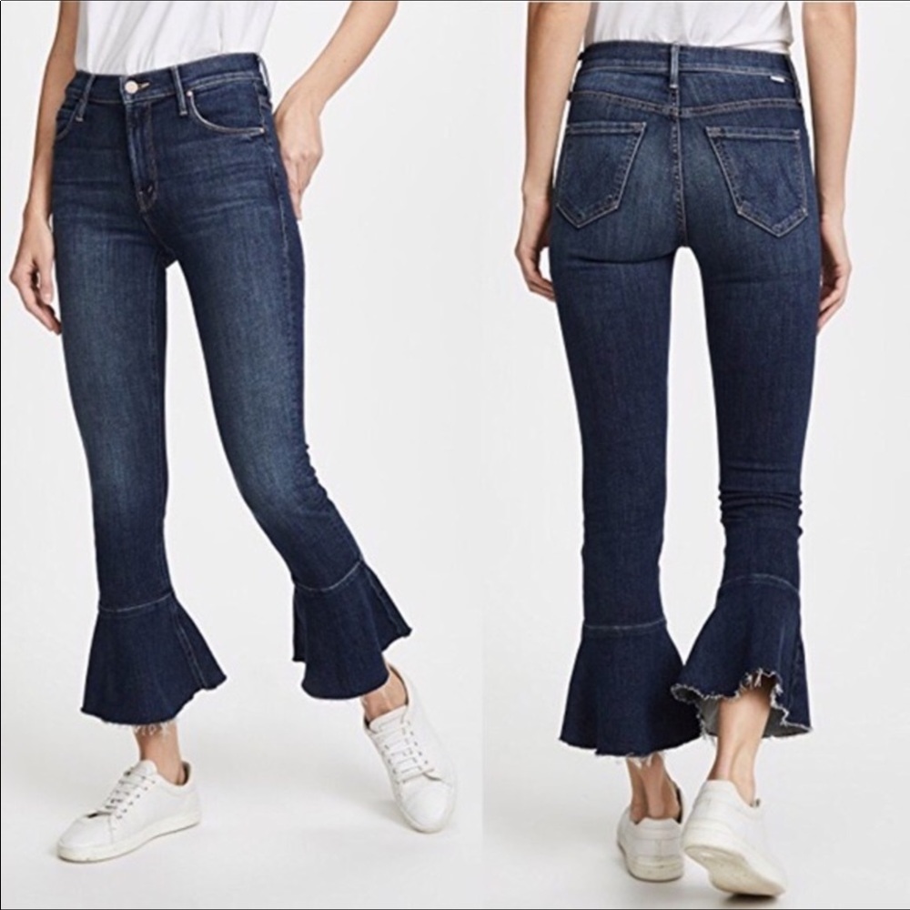 MOTHER The Cha Cha Fray Clean Sweep Size 25